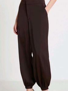 JOGGER TROUSERS WITH ELASTICATED WAISTBAND DARK CH