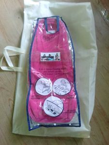 Pink newborn carrier