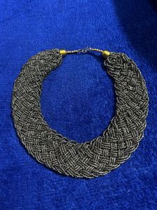 Chunky Beaded Choker Necklace