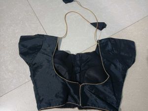 Black Embroidered Blouse