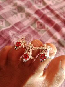 Beautiful Silver Toe Rings