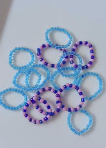 Cute Beaded Rings Set