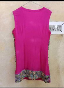 Stylish Heavy Kadai-Stone Work Tunic
