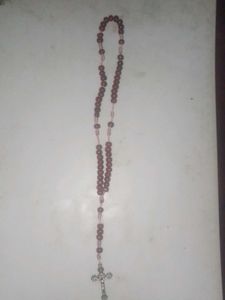 Rosary Maroon Coloured