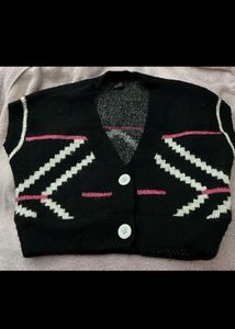 Chic Black knut west with Pink & White Accents
