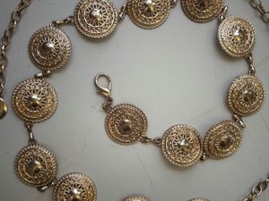 Chic Gold Chain Belt
