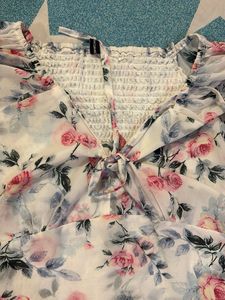 Floral Print Shein Top