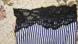 Striped Button-Up Shirt