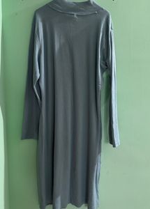 Classic baby green Long Sleeve Dress