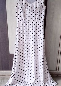 Polka Dot Ruffle Dress