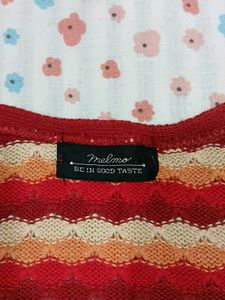 Y2K Vintage Wave Knit Cami
