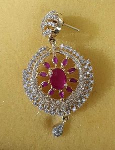Stunning Ruby AD Necklace Set
