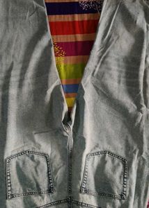 Washed Denim Jeans
