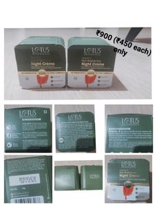 2 Lotus Vitamin C Skin Brightening Night Cream