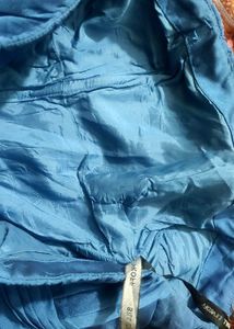 Sea 🌊Blue Off Shoulder Dress For 32 Bust