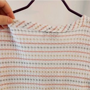 Retro Tie Up Waffle Top from Paper Crane