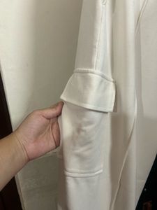 White Cargo Pants