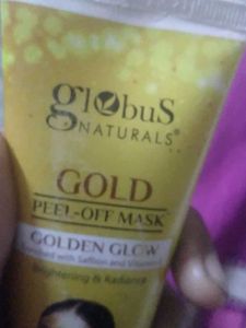 Globus Naturals Gold Peel-Off Mask