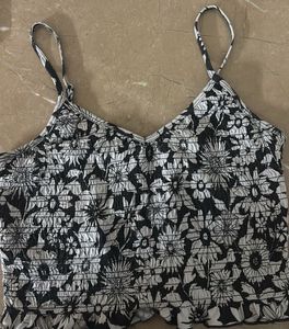 Floral Smocked Cami Top