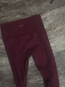 Maroon Leggings