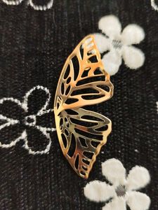 Korean Light Weight Butterfly Statement Earrings