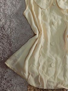 Cute Peter Pan Collar Sleeveless Top