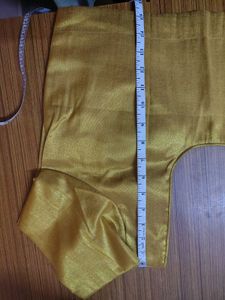 elegant golden blouse