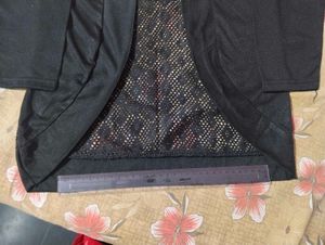 Black Laced Cardigan