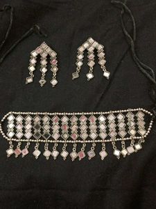 Oxidized Jewellery Set