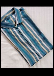 Men's Striped Casual Shirt
