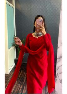 ❤️ Elegant Red Ethnic Suit Set ❤️