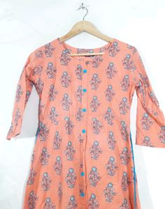 Coral Printed Kurta (Women's)