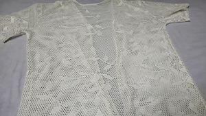 White Lace Beach Cover-Up