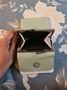 Chic Two-Tone Coin Purse