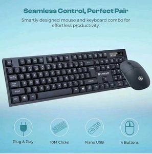 Lapcare Wireless Keyboard &amp; Mouse Combo