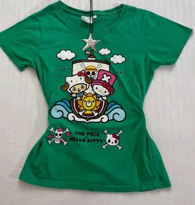 One Piece Hello Kitty Graphic Tee