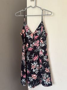 Floral Print Mini Dress