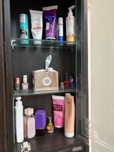 Dressing Table with Mirror and Storage