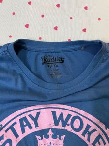 Blue Graphic T-Shirt