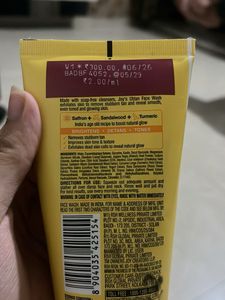 Joy Ubtan Tan Removal Face Wash
