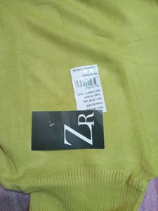 Yellow Turtleneck Sweater