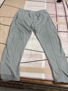 Grey Casual Track Pants