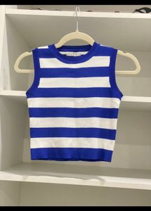 Women Stripped Knit Top