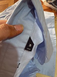 Classic Blue Button-Up Shirt