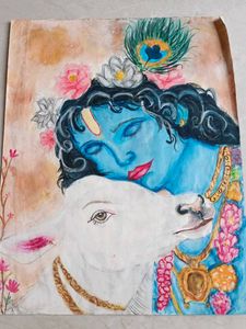 Beautiful Krishna Painting