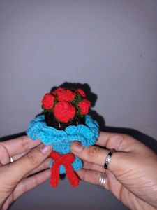 Crochet Doll with Heart