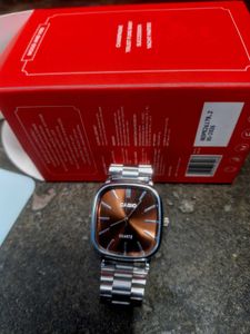 Casio Classic Brown Dial Stainless Steel Watch