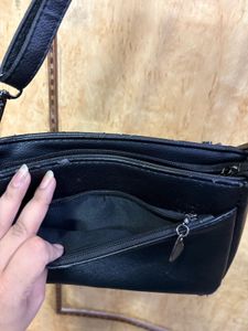 Chic Black Shoulder Bag
