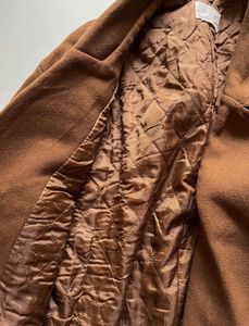 Oversized double breasted coat