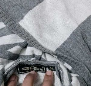 Striped Knit Sweater